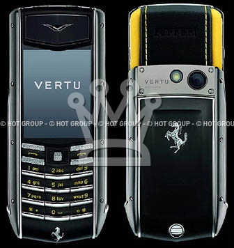 Vertu Ascent Ti Ferrari Giallo